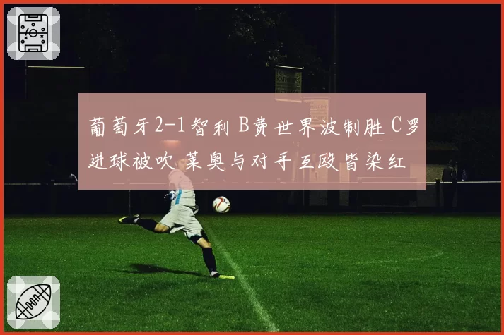 葡萄牙2-1智利 B费世界波制胜 C罗进球被吹 莱奥与对手互殴皆染红