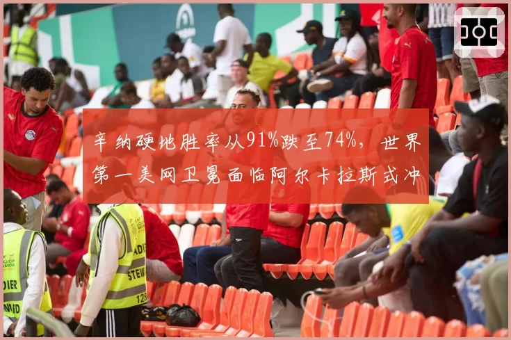 辛纳硬地胜率从91%跌至74%,世界第一美网卫冕面临阿尔卡拉斯式冲击